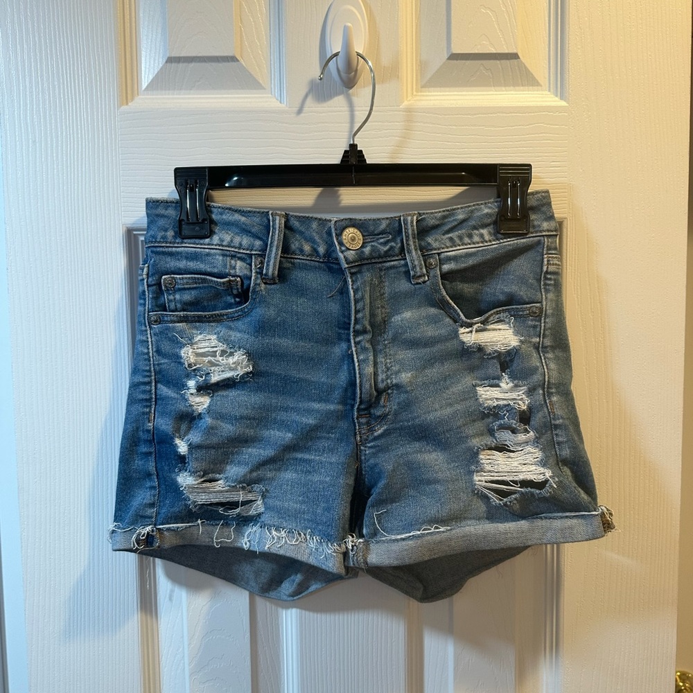 American Eagle Blue Jean Shorts